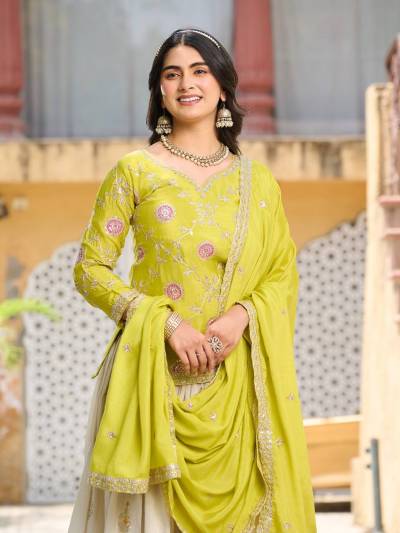 CHAKORI BY PC DESIGNER CHINON LEHENGA WHOLESALER IN INDIA